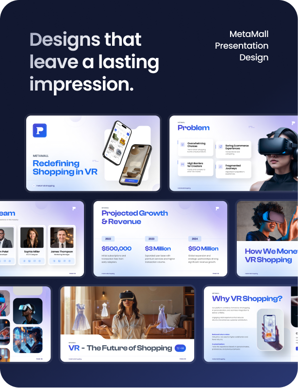 MetaMall Presentation Design