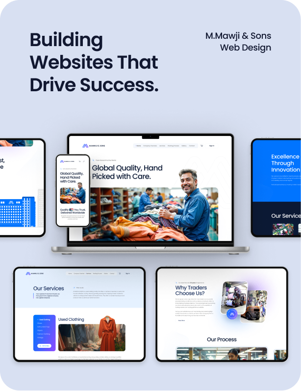 M.Mawji & Sons Web Design