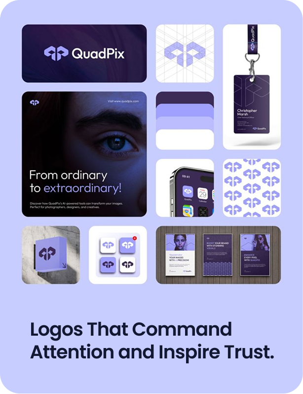 Logos That Command Attention and Inspire Trust